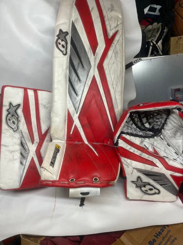 Used 36" Brian's Regular Sub Zero Pro 3 Goalie Full Set Pro Stock