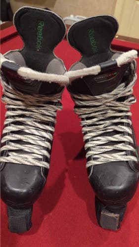Reebok 26K Pump Hockey Skates Senior Regular Width 8.5
