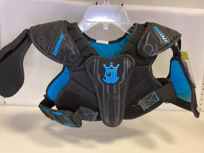 Used Brine Shoulder Pads Sz Small Sm Lacrosse Shoulder Pads