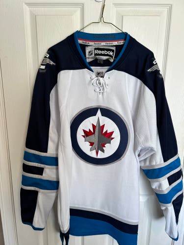 Winnipeg Jets White Reebok Jersey XL