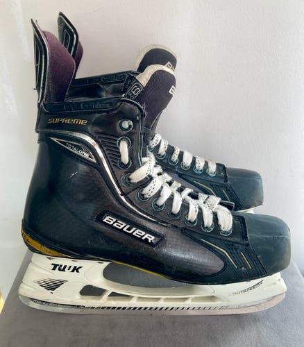 Bauer Supreme TotalOne Senior Ice Hockey Skates Size 9.5 D