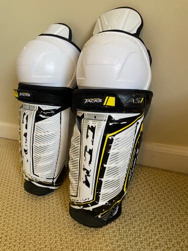 Used CCM 13"  Super Tacks AS1 Shin Pads