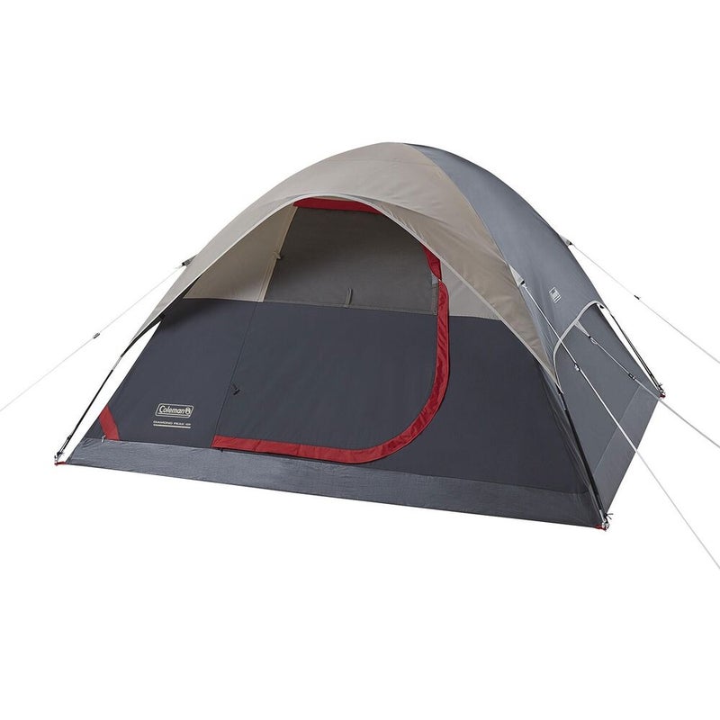 NWT Coleman Diamond Peak 4 Person Dome Tent Color: Sand Combo