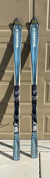 Used Unisex Volkl 170 cm All Mountain Vectress Skis With Bindings