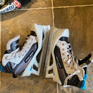 Used Bauer  Size 5 Reactor 5000 Hockey Goalie Skates
