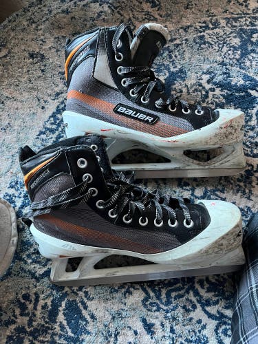 Bauer Regular Width Size 8 Performance Hockey Goalie Skates