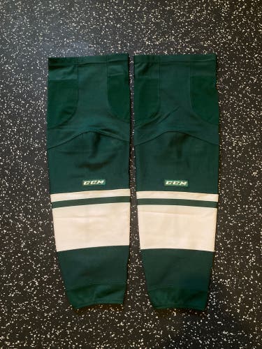 Green Used Large CCM Socks