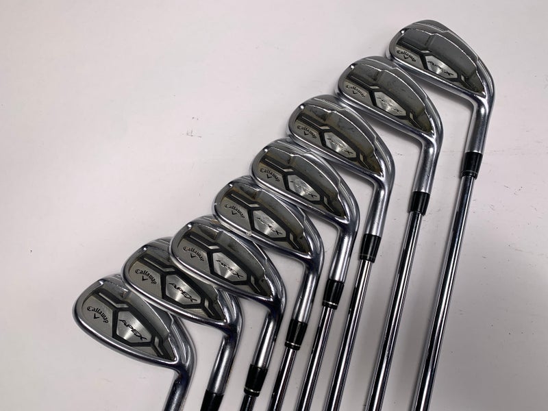 Callaway Apex CF16 Iron Set 4-PW+AW Project X Precision Rifle 6.0 Stiff Steel RH