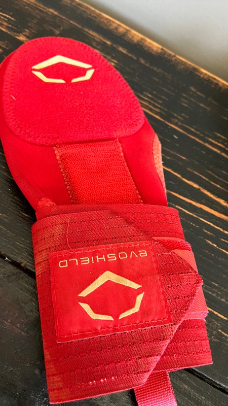 Red Used Senior EvoShield Sliding mitt