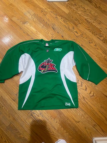 Old Columbus Blue Jackets Practice Jersey