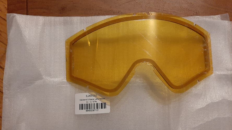 Electric Kleveland Small Ski Goggle Lens (lens only); yellow; NEW