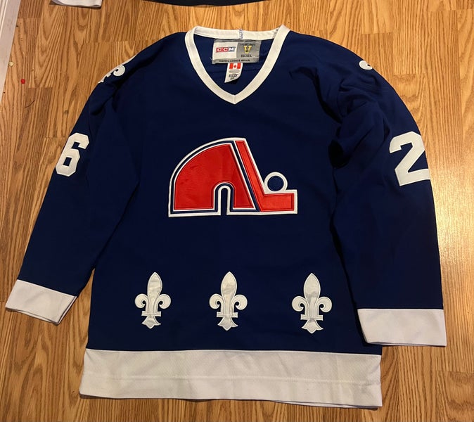 Peter Stastny Quebec Nordiques CCM jersey Size large