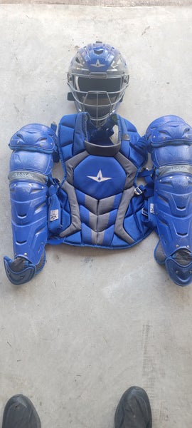 Used All Star System 7 Axis Catcher's Set