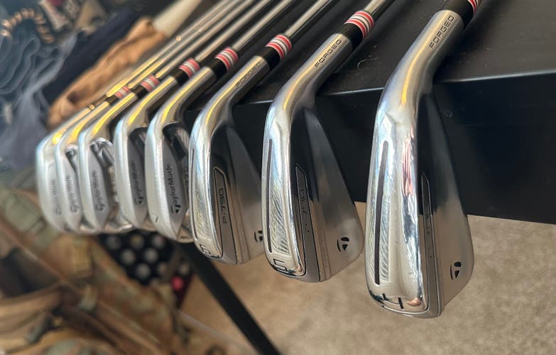 Taylormade P770/790 AW-4i Combo Iron Set - Stiff KBS FLT 120 ($700)