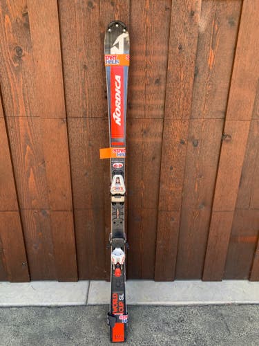 Used Nordica SL 165 cm Racing Skis