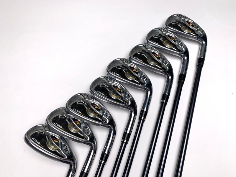 Taylormade R7 CGB Max Iron Set 4-PW+SW REAX SuperFast Regular Graphite Mens RH