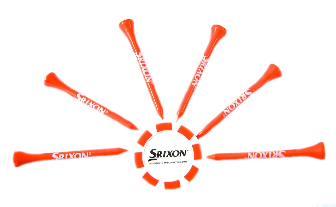 NEW Srixon Ball-Marker and 6 Tee Pack