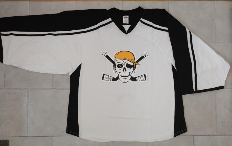 Athletic Knit H7600G  "Skull Pirates" Style Hockey Jersey - 4XL- NEW