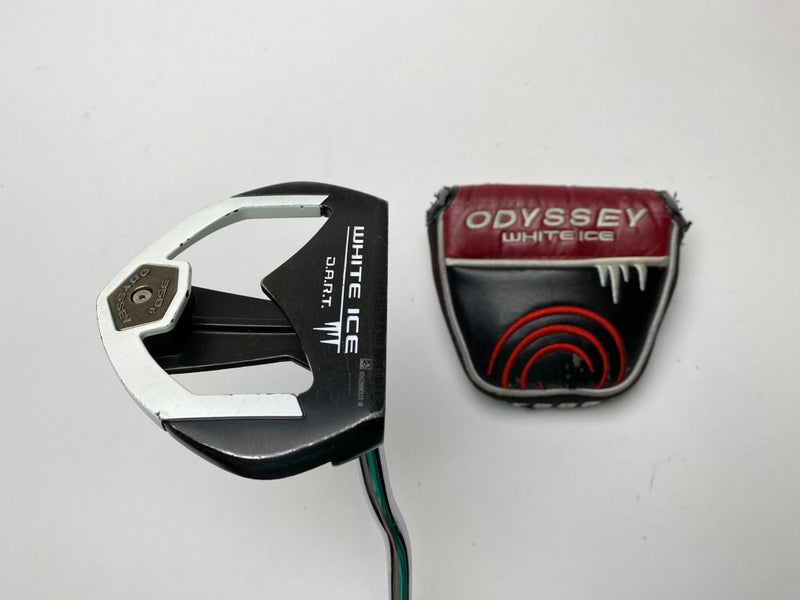 Odyssey White Ice D.A.R.T. Putter 34" SuperStroke Pistol GT 2.0 Mens RH HC