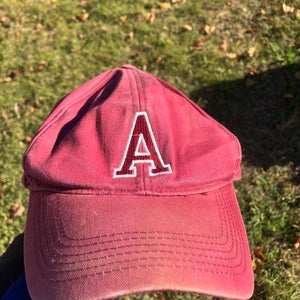 Strapback Amherst high school baseball hat