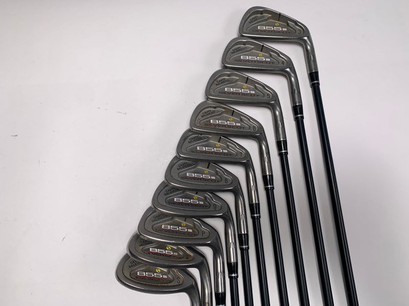 Tommy Armour 855S Silver Scot Iron Set 3-PW+AW+SW G Force 2 Regular RH +1/2"