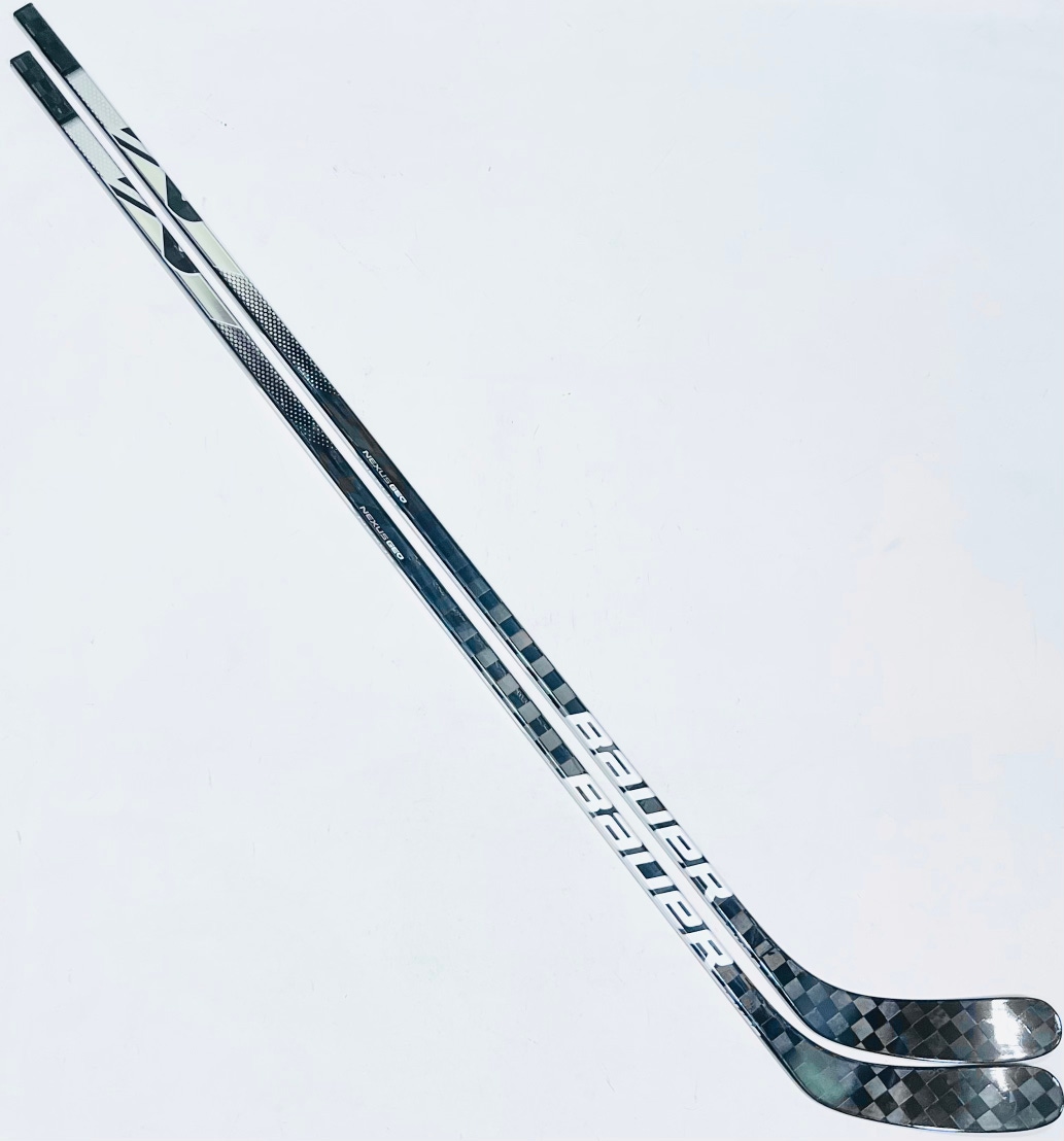 New 2 Pack Evgeni Malkin Silver Bauer Nexus GEO (2N Pro XL Build) Hockey Stick-LH-CCM P46-102 Flex
