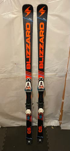 Blizzard GS racing skis (170cm) with Marker Race Excel 12 bindings