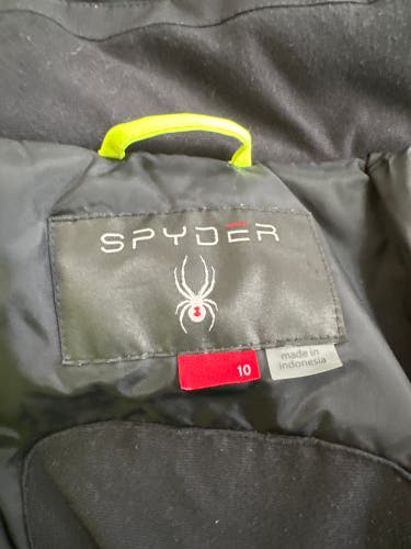 Used Size 10 Spyder Jacket AND Pants Combination