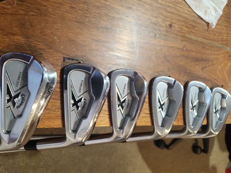 Callaway X Forged Irons 5 - PW Stiff shafts