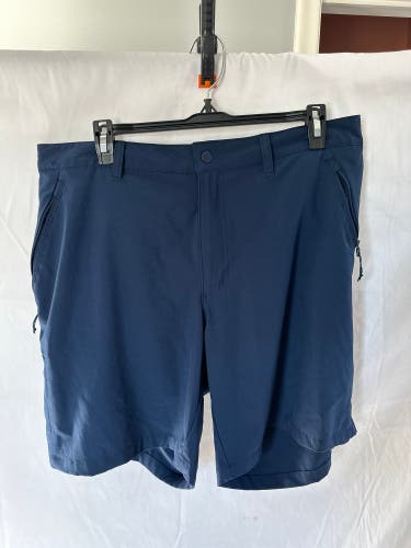 Men's Columbia Shorts Size 38 Blue Athletic