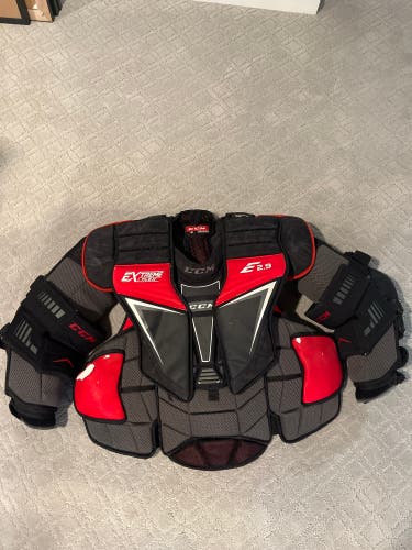 Used Large CCM Extreme Flex Shield E2.9 Goalie Chest Protector