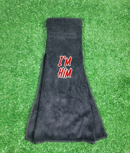 I'm Him Football Towel