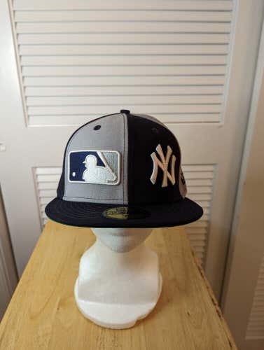NWS New York Yankees Double Logo 59fifty 7 1/4 MLB