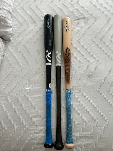 Rawlings Wood Bat 3-Pack