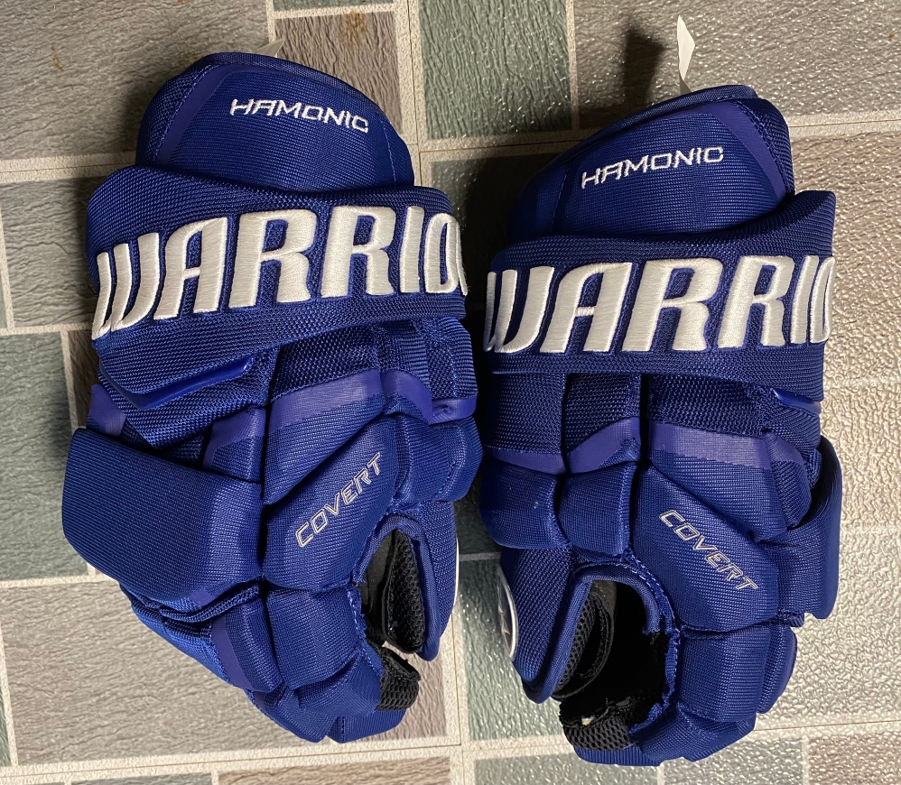 Pro Stock Warrior Covert QRL Pro Hockey Gloves 14"- Travis Hamonic - Vancouver Canucks