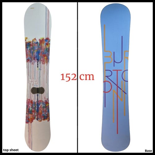 #1305 Burton Feelgood Flying V Womens Snowboard Size 152 cm