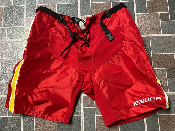 Bauer Nexus Pant Shell- Retail Red/Yellow/White- Size Extra Extra Large (XXL)