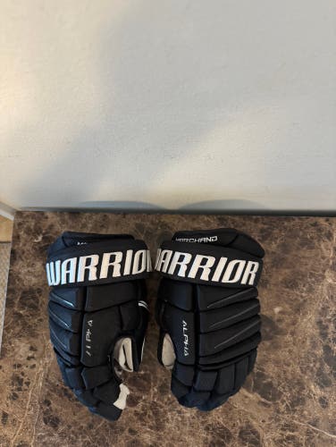 Black Warrior Alpha QX Pro Stock Gloves Boston Bruins Brad Marchand 13”