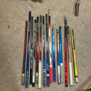 Lot of Bauer Broken Sticks for Projects - #Q153