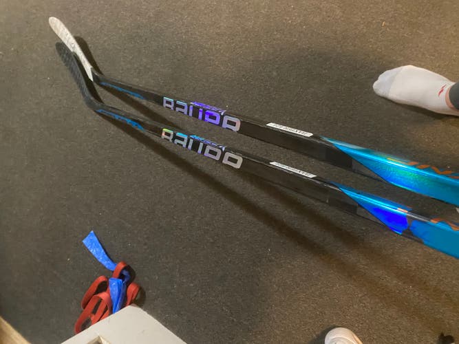 (two pack) Senior Used Right Handed Bauer Nexus Sync Hockey Stick P28