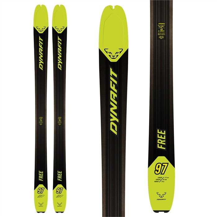 Dynafit Free 97 Backcountry Touring Skis - 177 CM