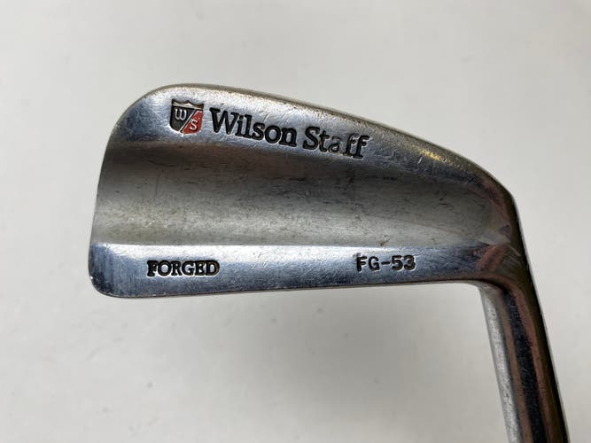Wilson FG53 Goose Neck Single 4 Iron True Temper Dynamic Gold S300 Stiff RH