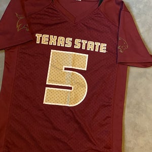 Texas State University Football Jersey- Youth Medium