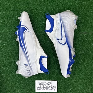 Size 11.5 Nike Vapor Edge Elite 360 Football Cleats White Blue CV6282-107