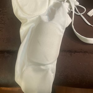 White Padded Football Pants