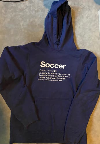 Soccer Hoody - Adult Small