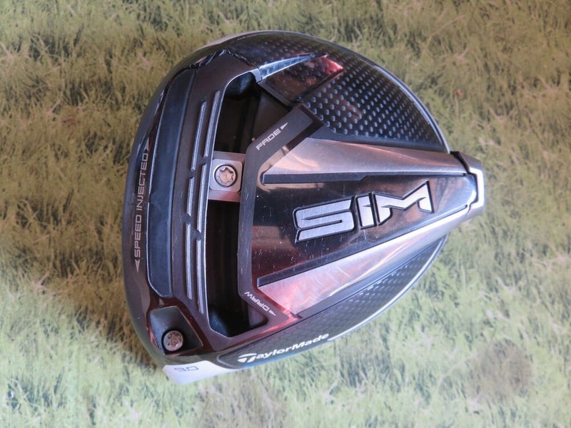 LH * Taylormade SIM 9* Driver Head - Possibly Cracked - READ