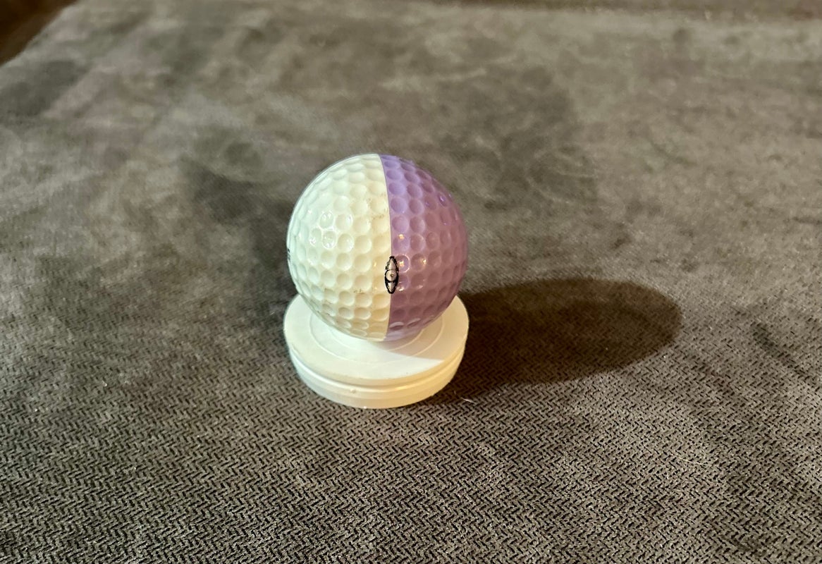 Vintage lavender Ping Eye Golf Ball