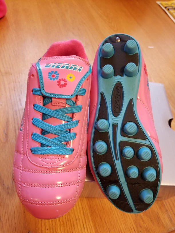 Vizari Blossom FG Soccer Shoe | Pink/Blue | VZSE93296Y-10.5