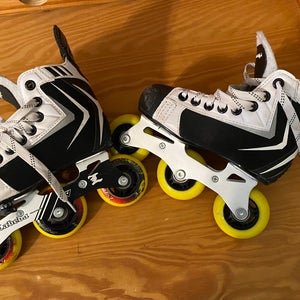 Youth Alkali Adjustable Inline Hockey Skates